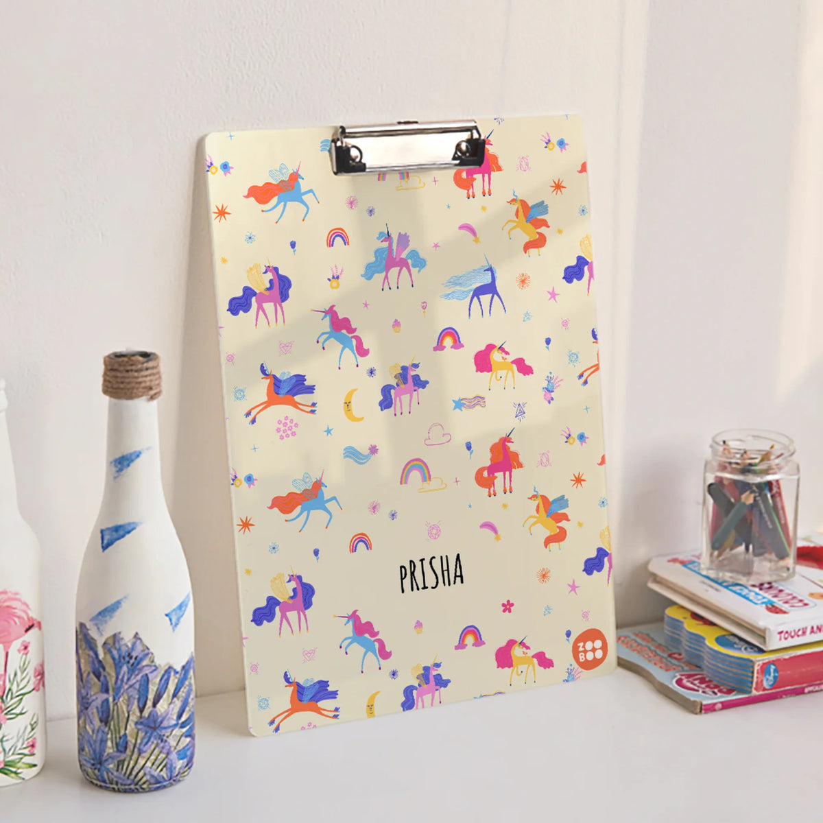 Personalised Magical Unicorn Exam Board for Kids - image 3