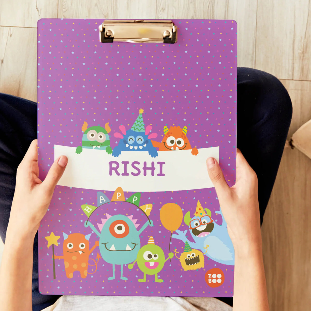 Personalised Monster Party Exam Board for Kids - image 2