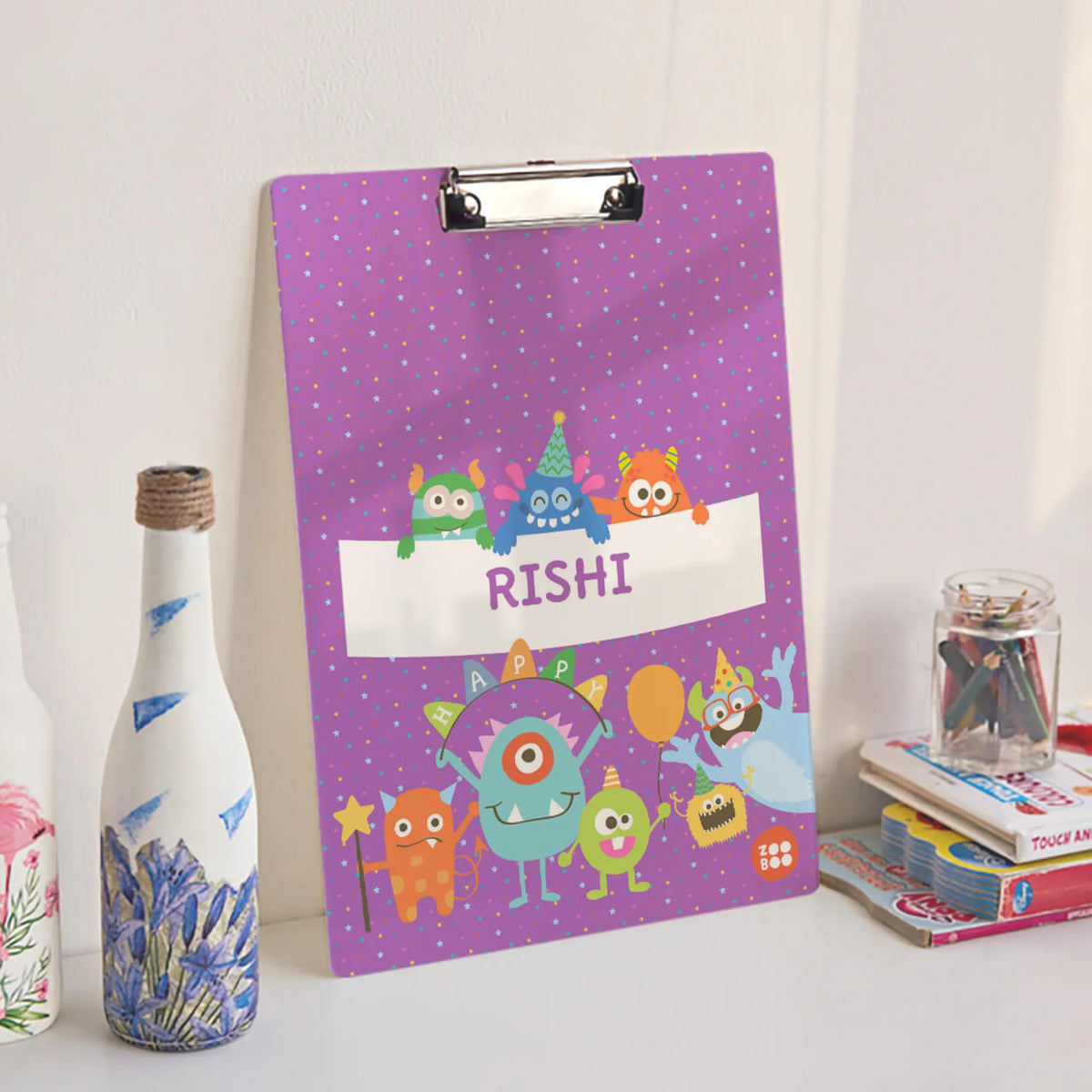 Personalised Monster Party Exam Board for Kids - image 3