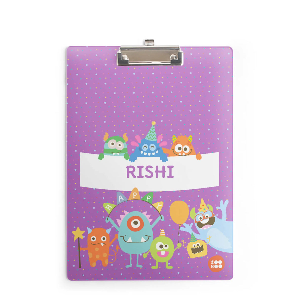 Personalised Monster Party Exam Board for Kids - image 1