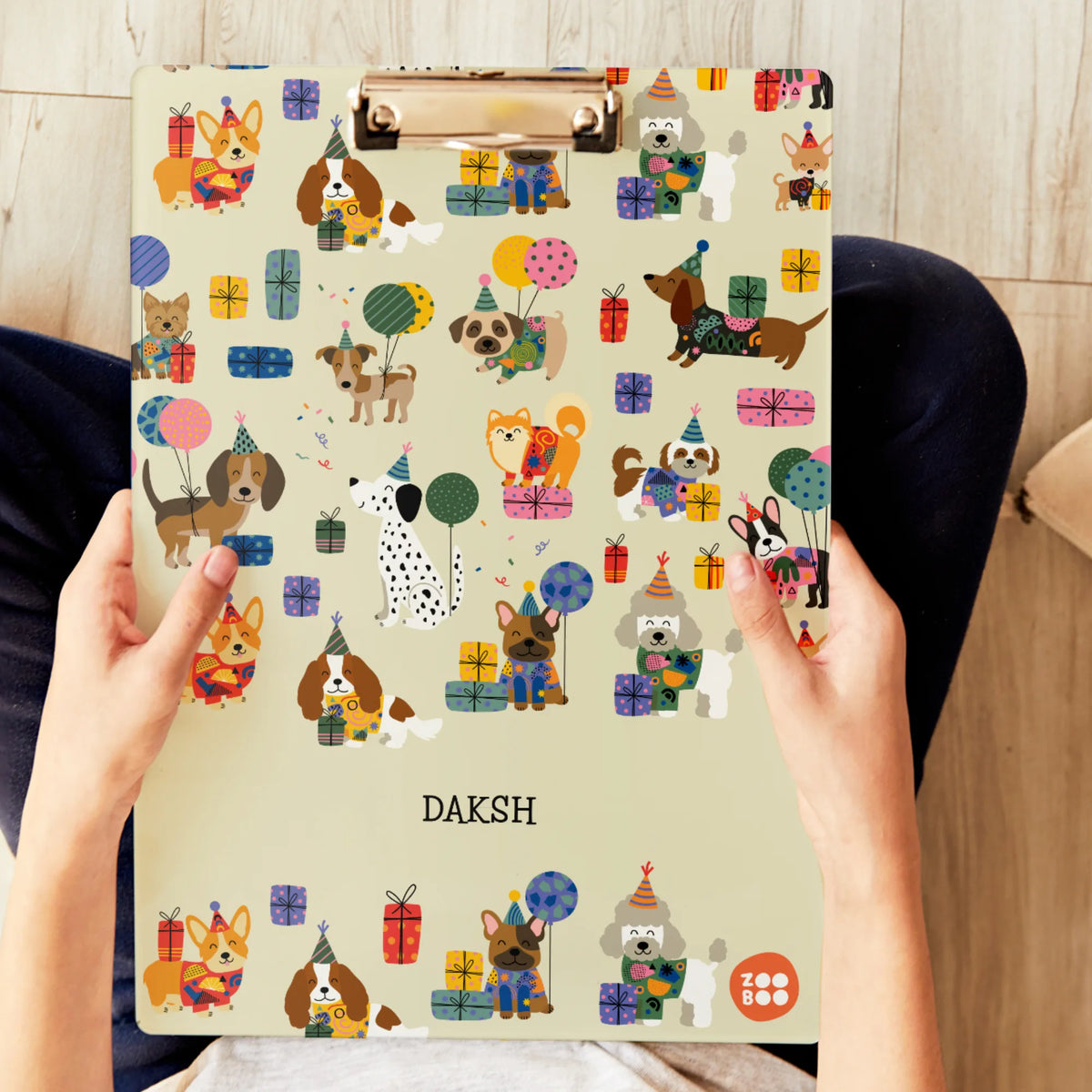 Personalised Paw Party Exam Board for Kids - image 2