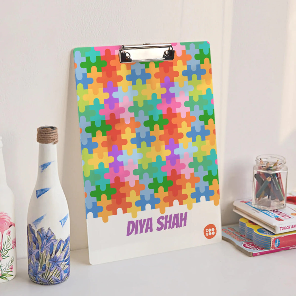 Personalised Puzzle Pop Exam Board for Kids - image 3