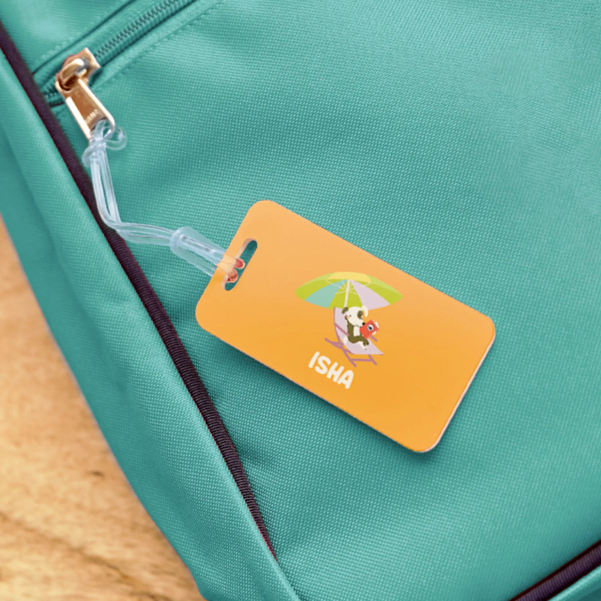 Personalised Animal Library School Bag Tags for Kids - image 3