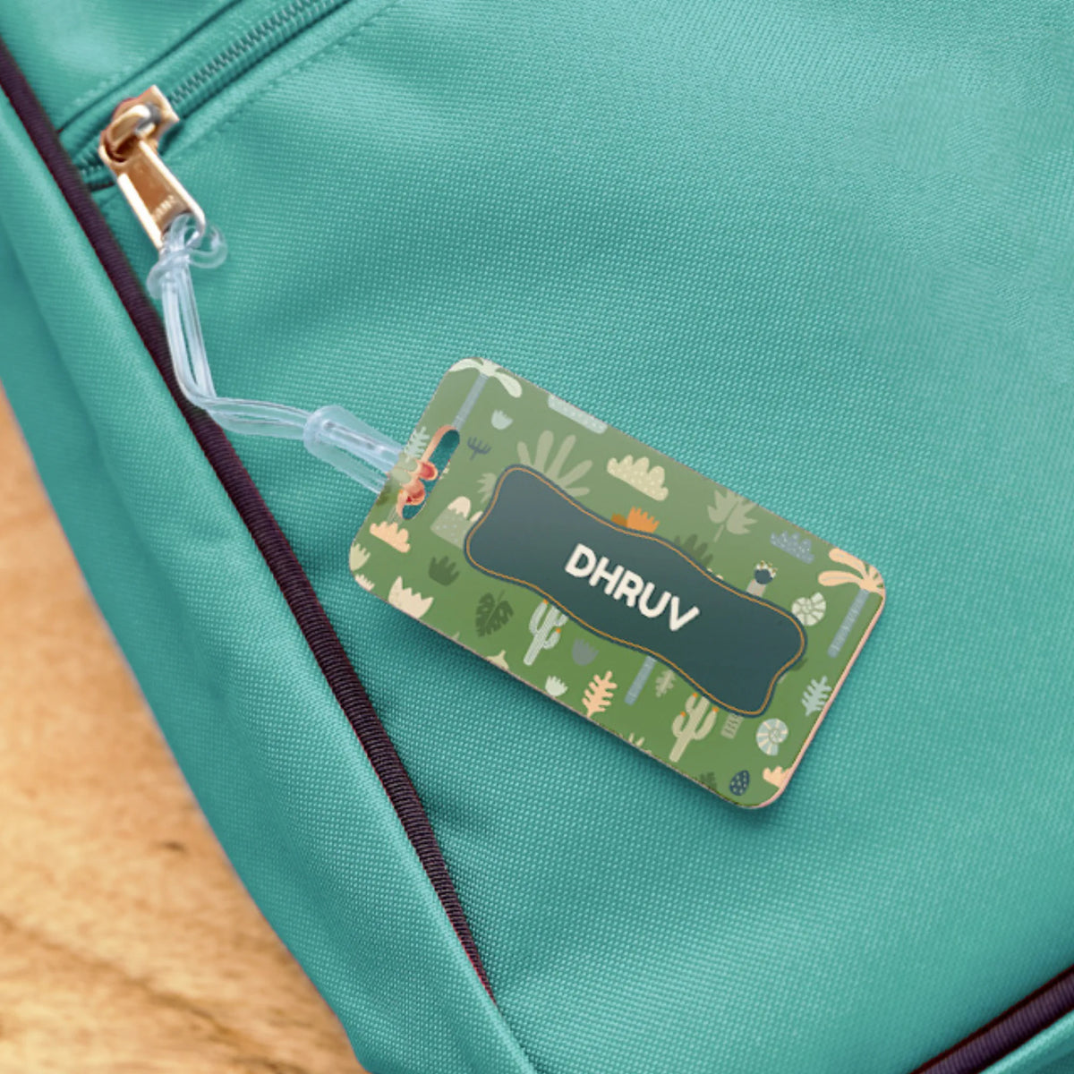 Personalised Nature & I School Bag Tags for Kids - image 3