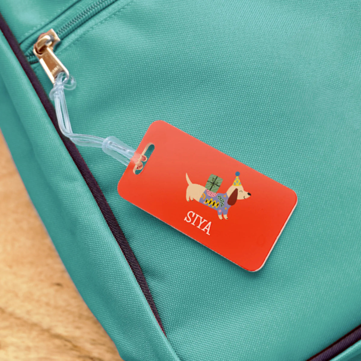 Personalised Paw Party School Bag Tags for Kids - image 3