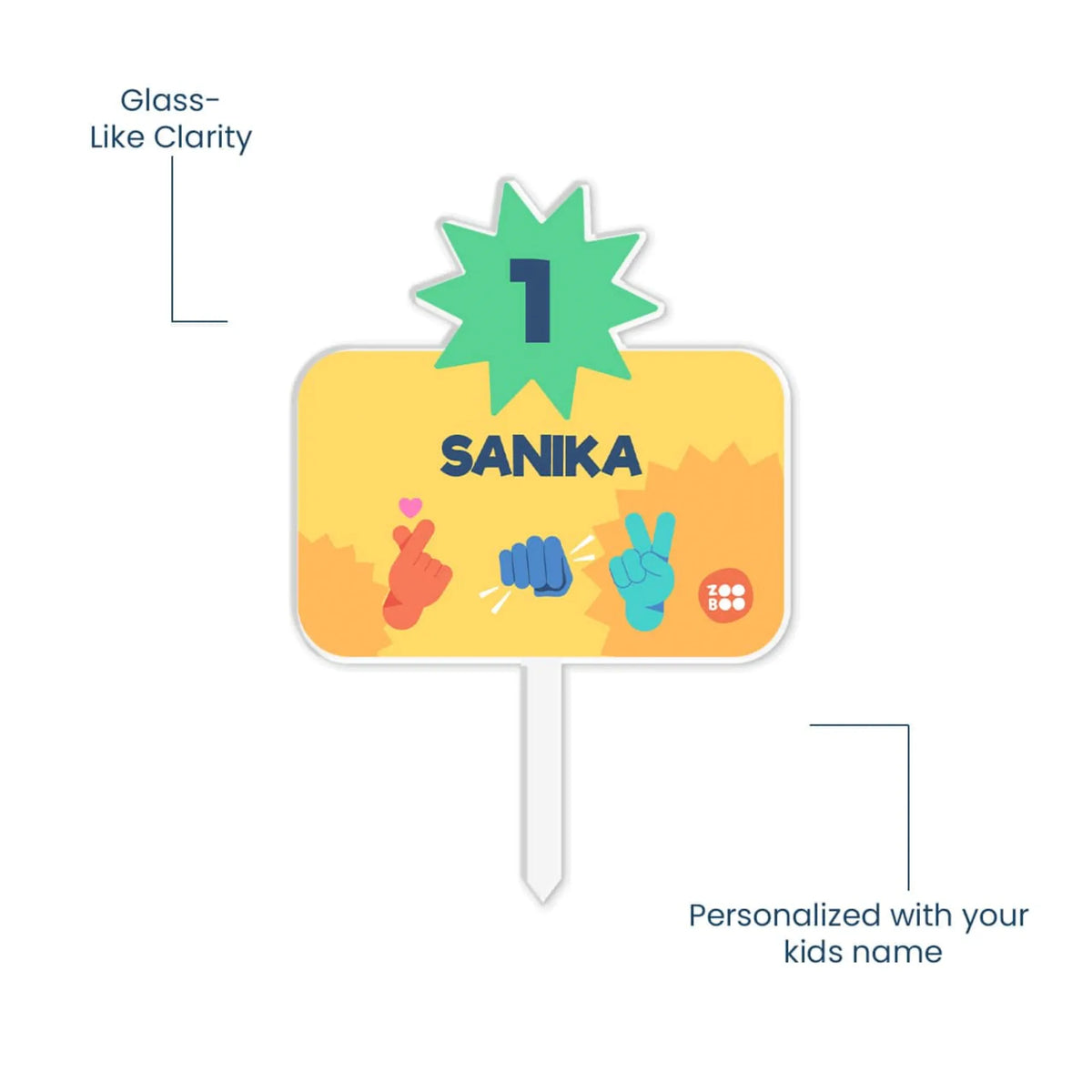 Personalised Emoji Moves Birthday Cake Topper – image 5