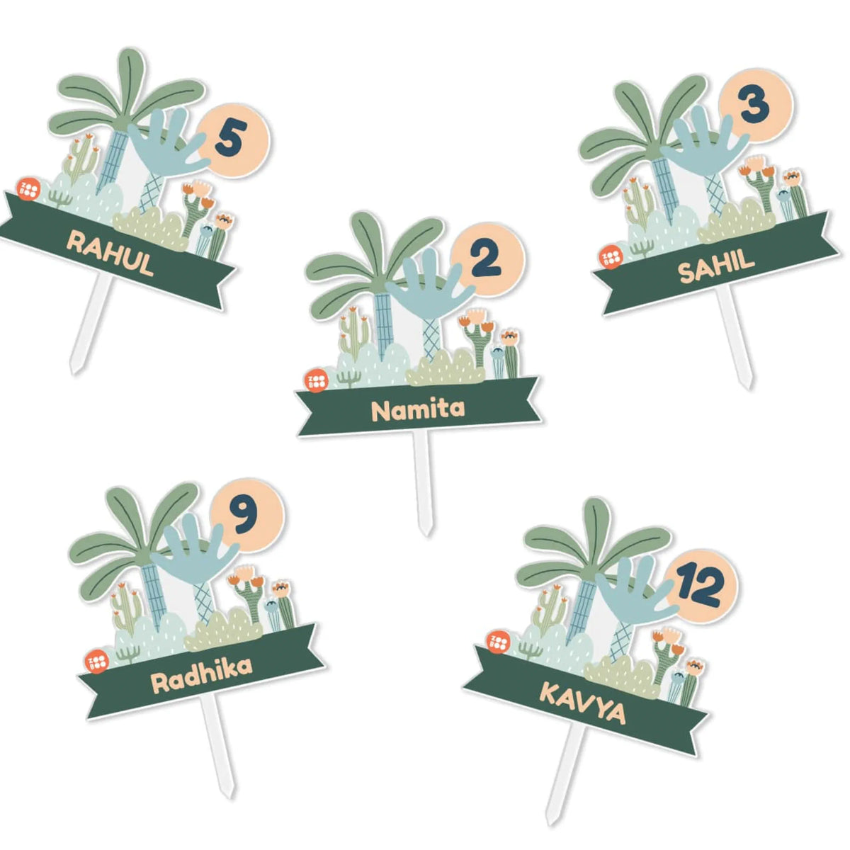 Personalised Nature And I Birthday Cake Topper – image 6