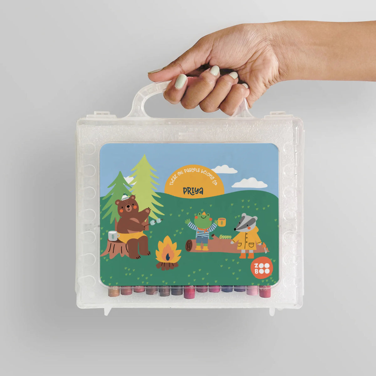 Personalised Into The Wild Faber-Castell Crayon Box for Kids - image 4