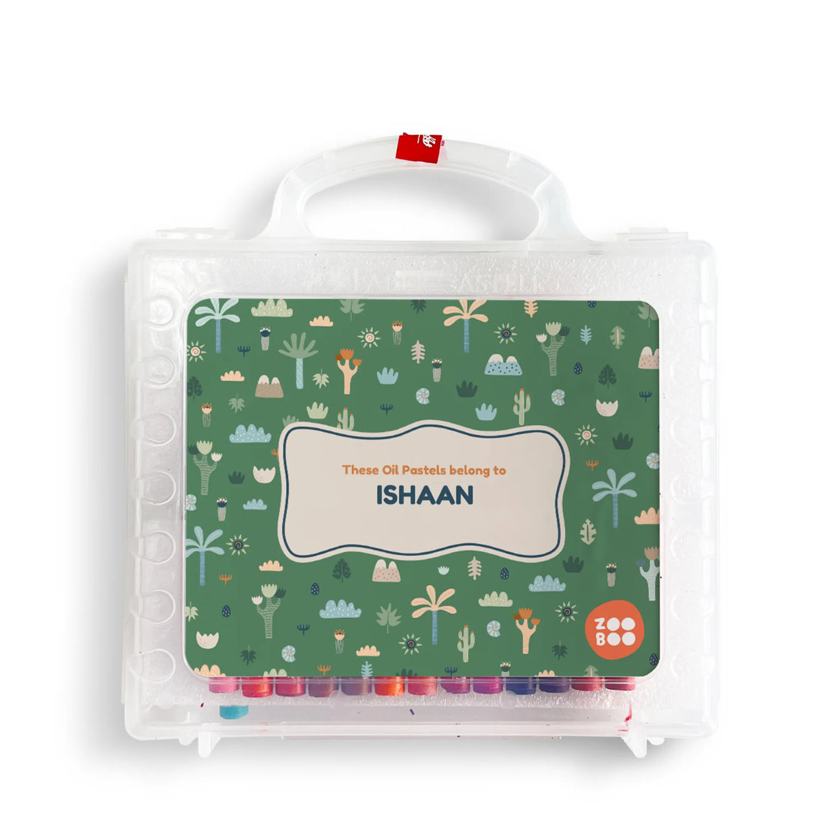 Personalised Nature & I Faber-Castell Crayon Box for Kids - image 1