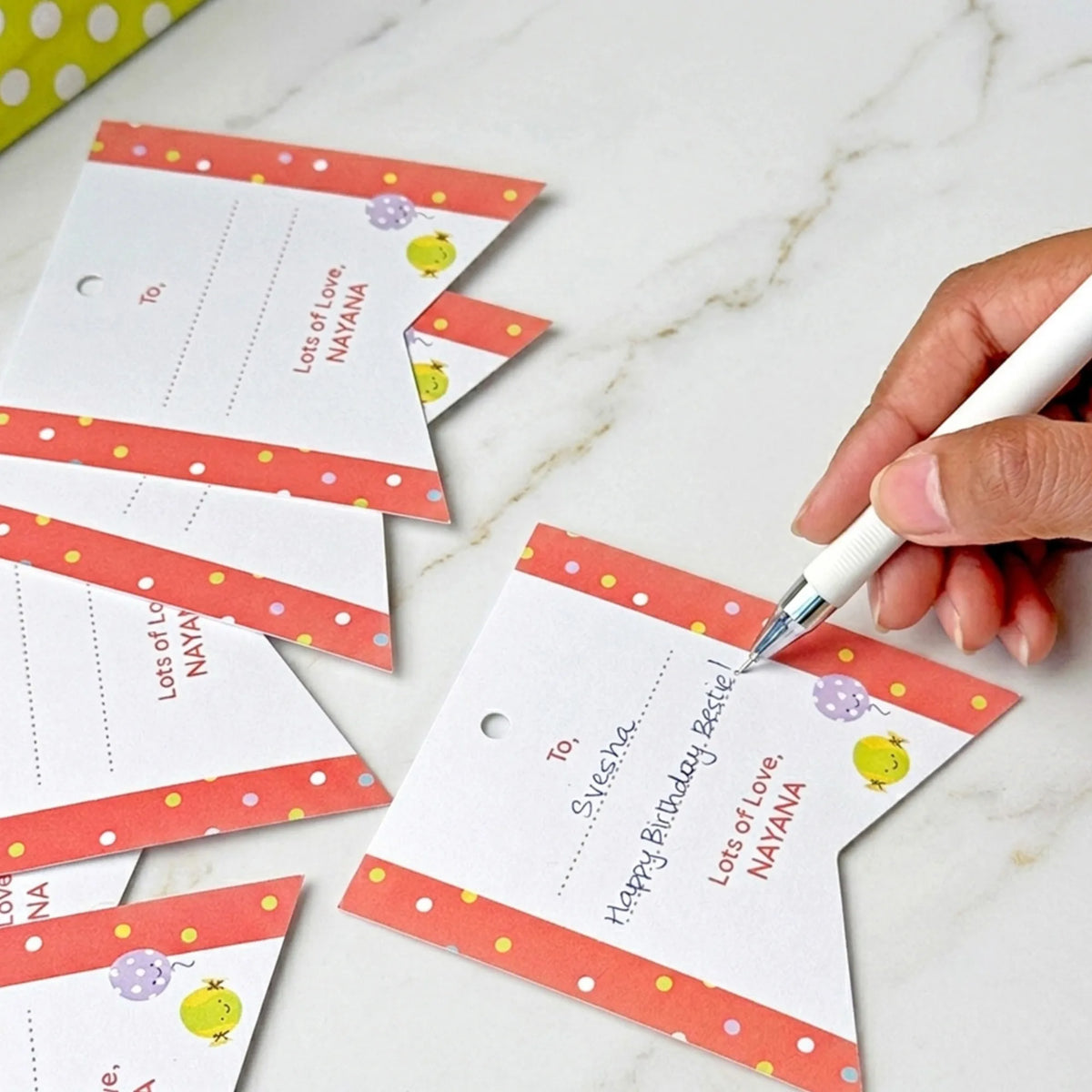 Personalised Zooboo Kids Gift Tags  -  Set of 12 - image 5