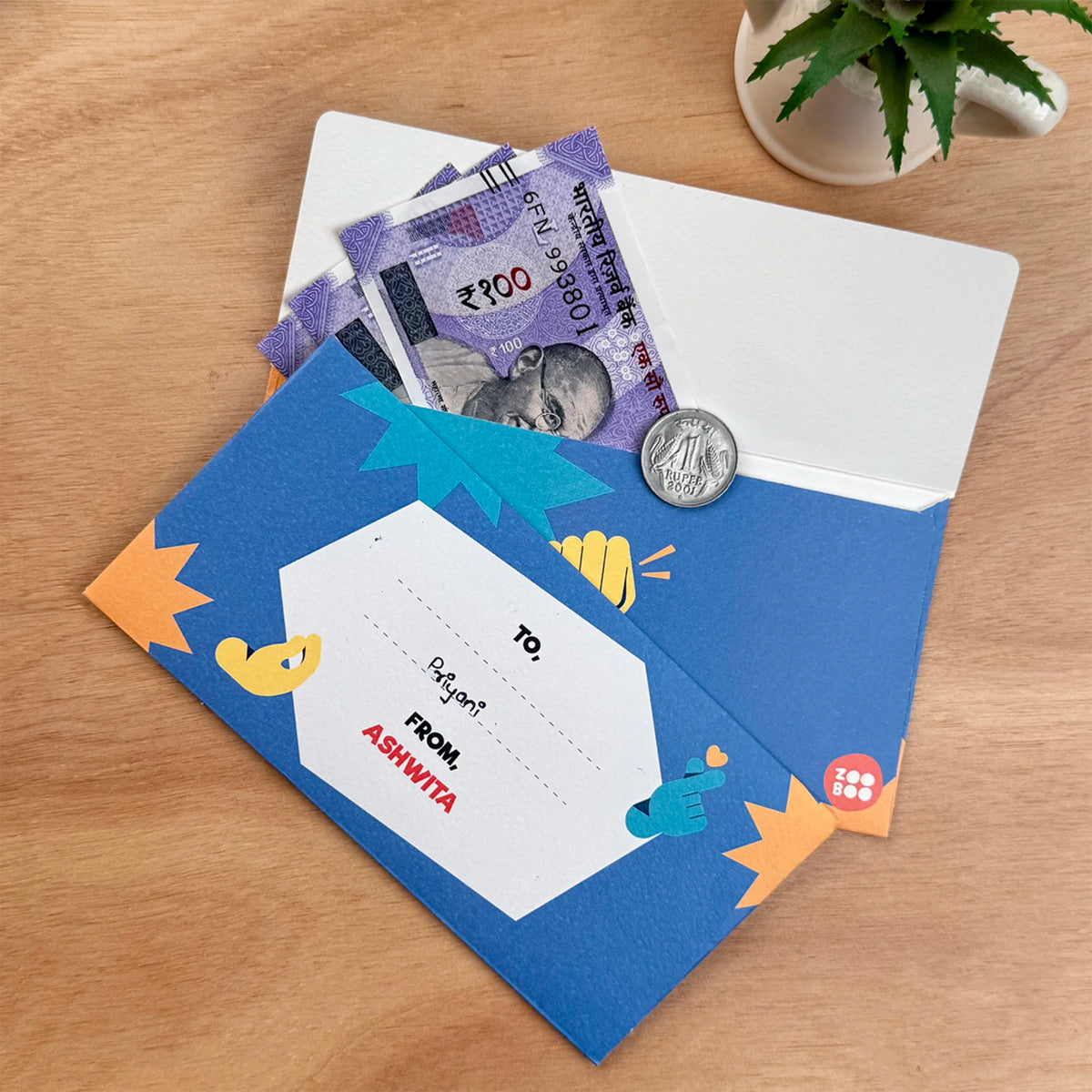 Personalised Emoji Moves Money Envelopes (Set of 10) - image 3