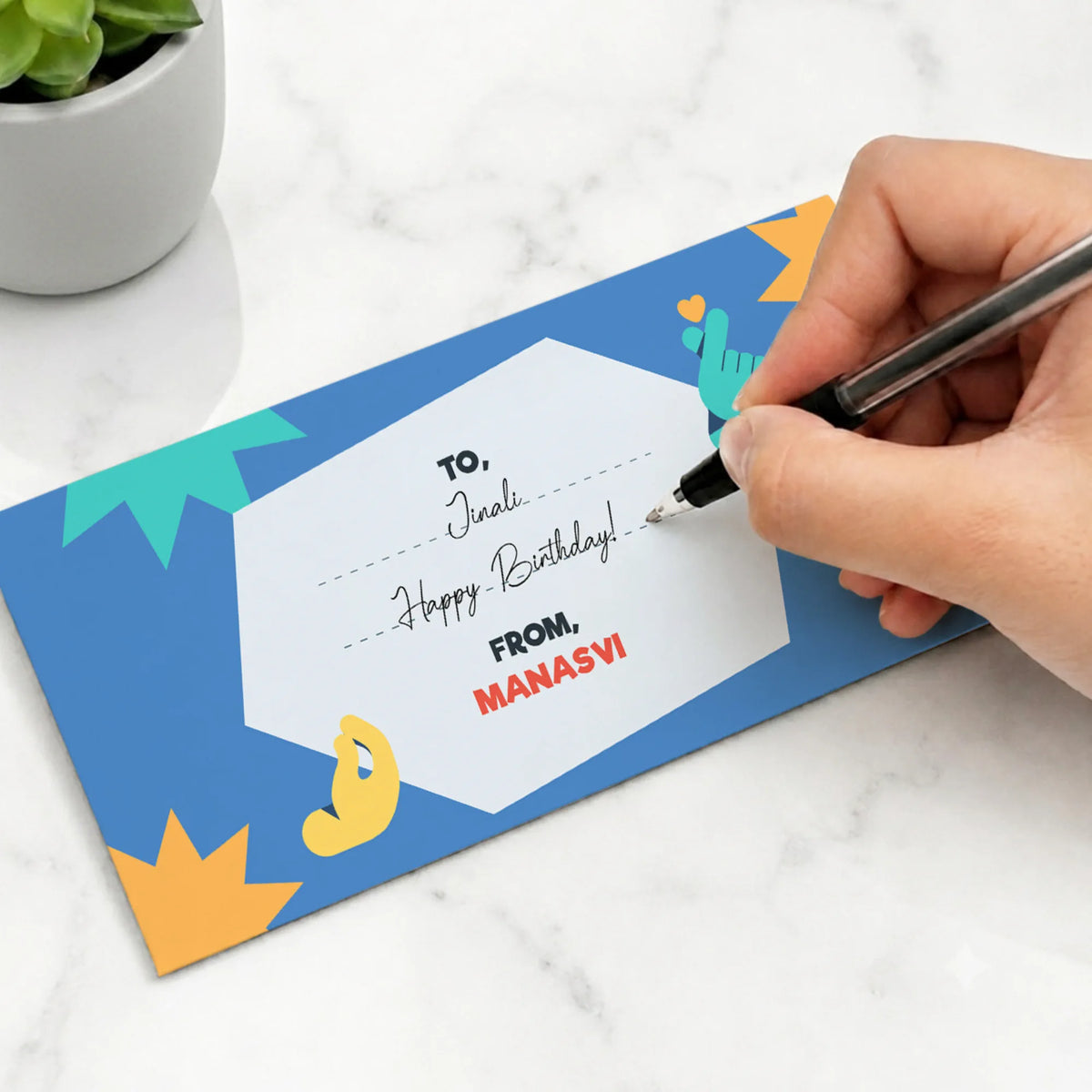 Personalised Emoji Moves Money Envelopes (Set of 10) - image 5