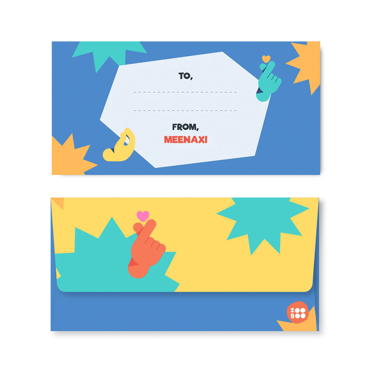 Personalised Emoji Moves Money Envelopes (Set of 10) - image 1