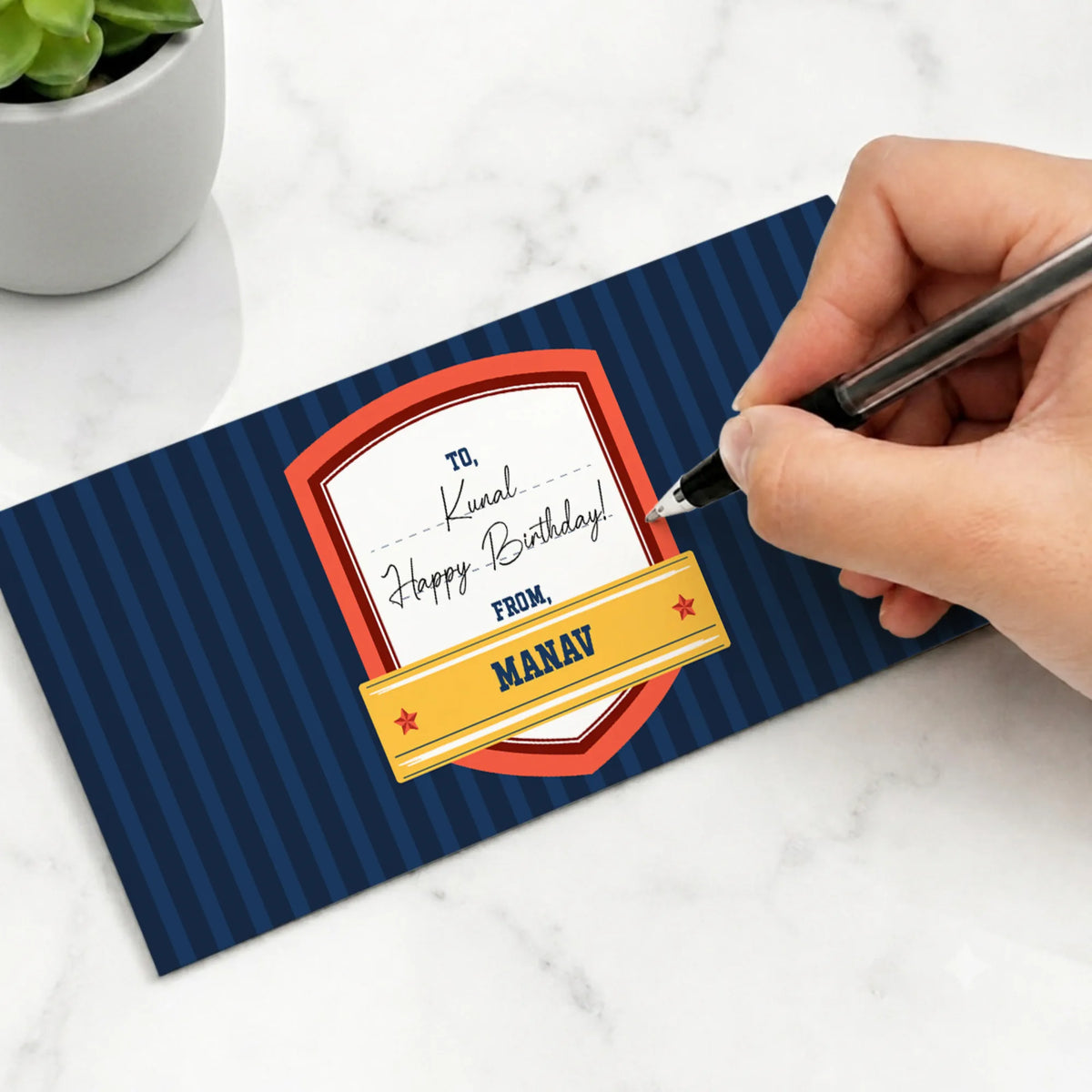 Personalised Jersey Number Money Envelopes (Set of 10) - image 5