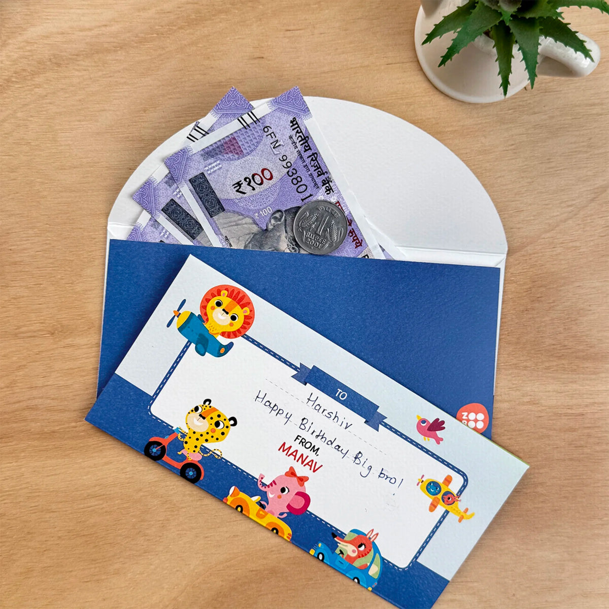 Personalised Let's Travel Money Envelopes (Set of 10) - image 3