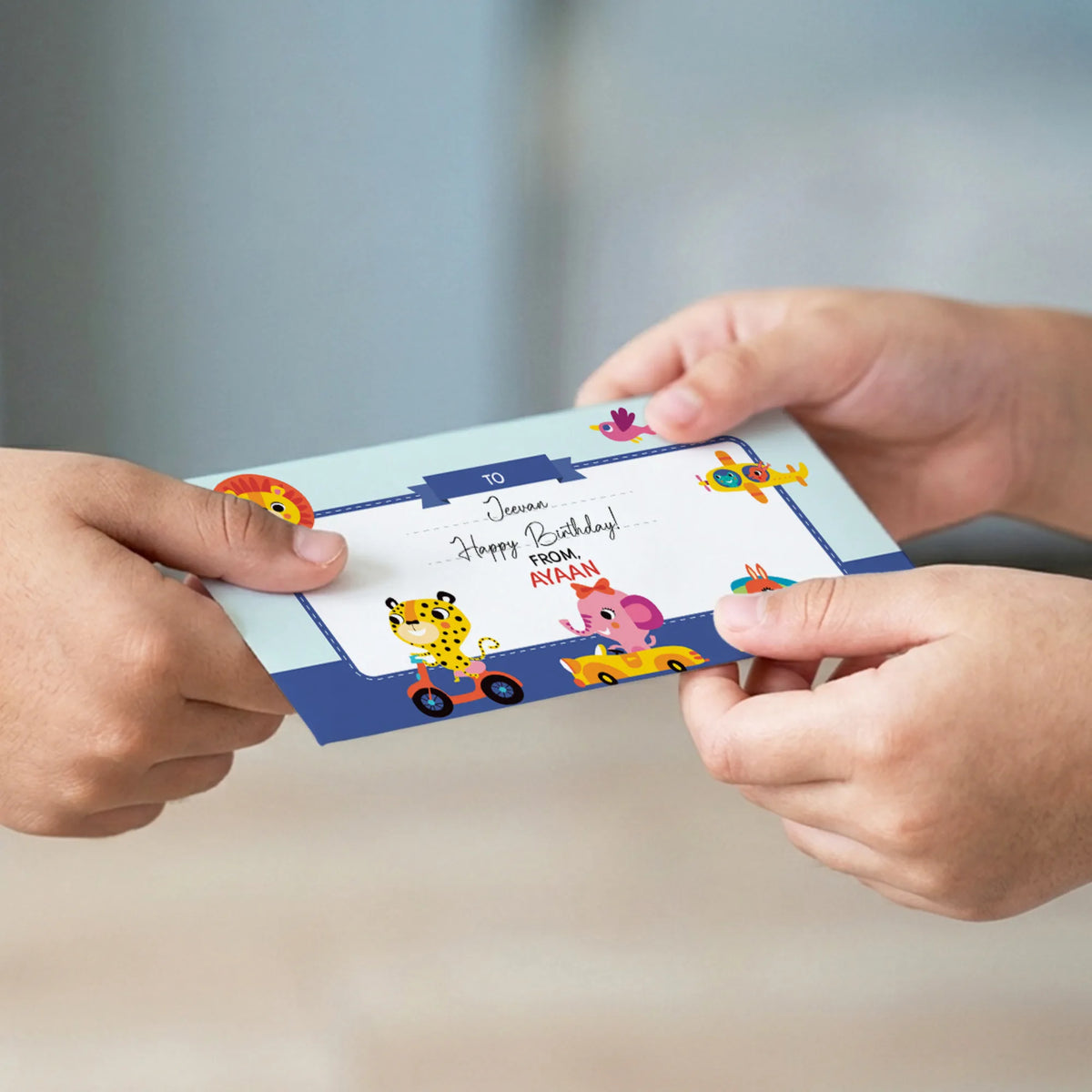 Personalised Let's Travel Money Envelopes (Set of 10) - image 4