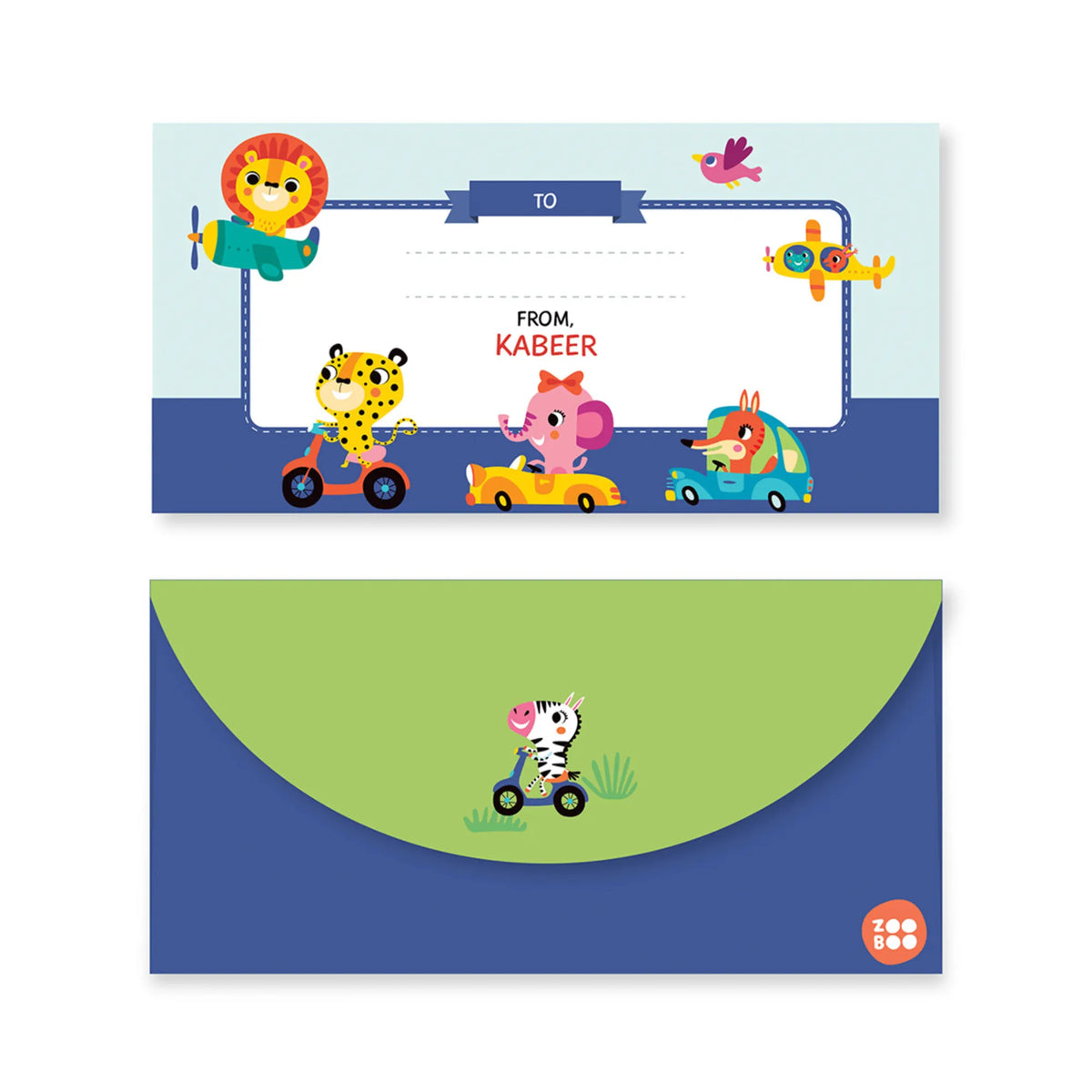 Personalised Let's Travel Money Envelopes (Set of 10) - image 1
