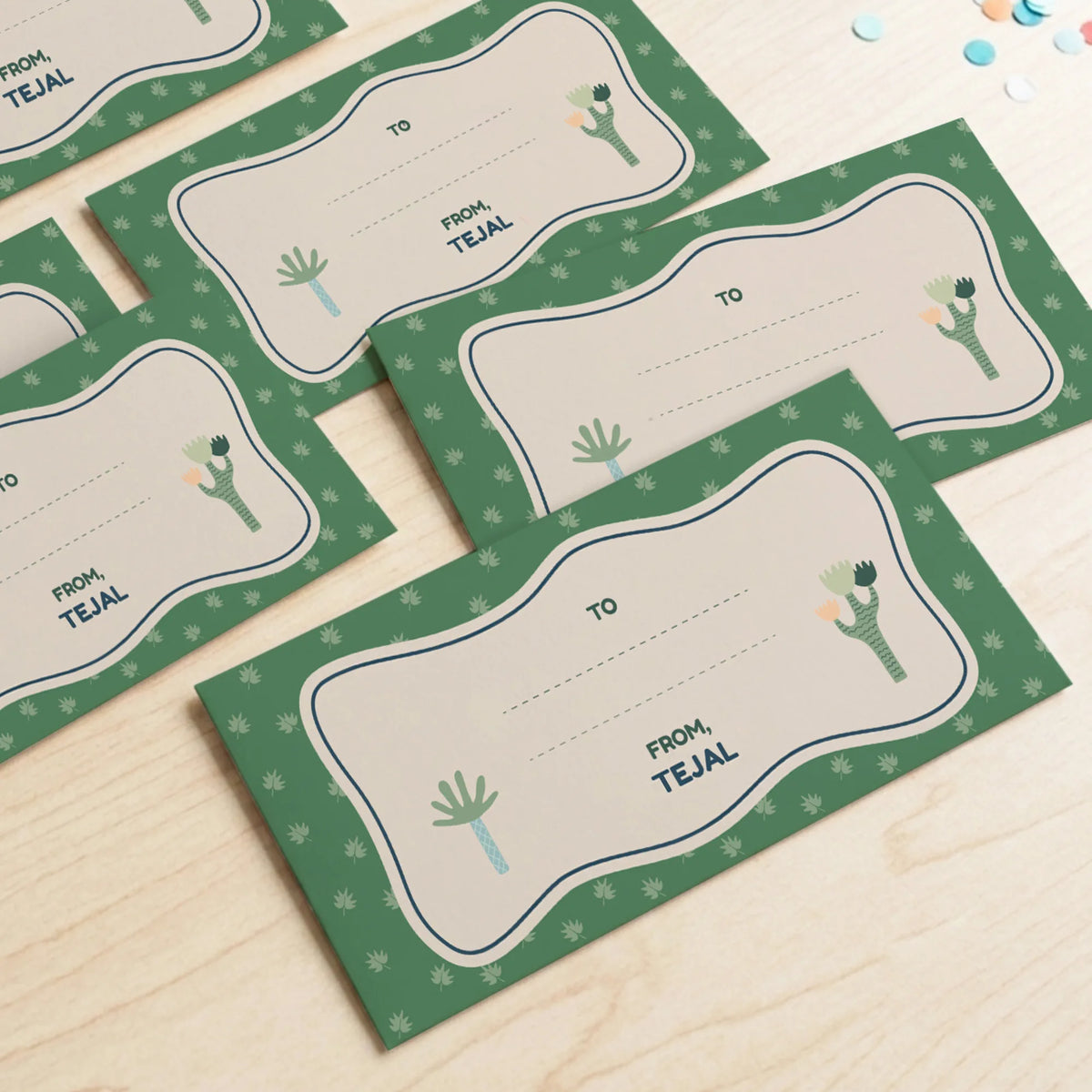 Personalised Nature & I Money Envelopes (Set of 10) - image 2