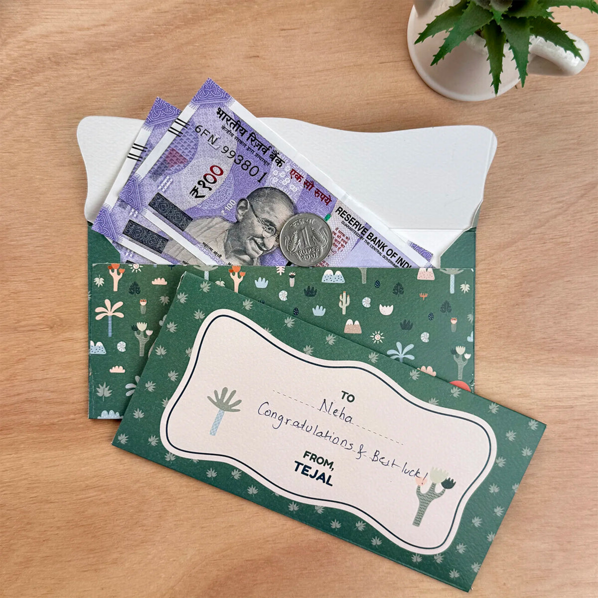 Personalised Nature & I Money Envelopes (Set of 10) - image 3