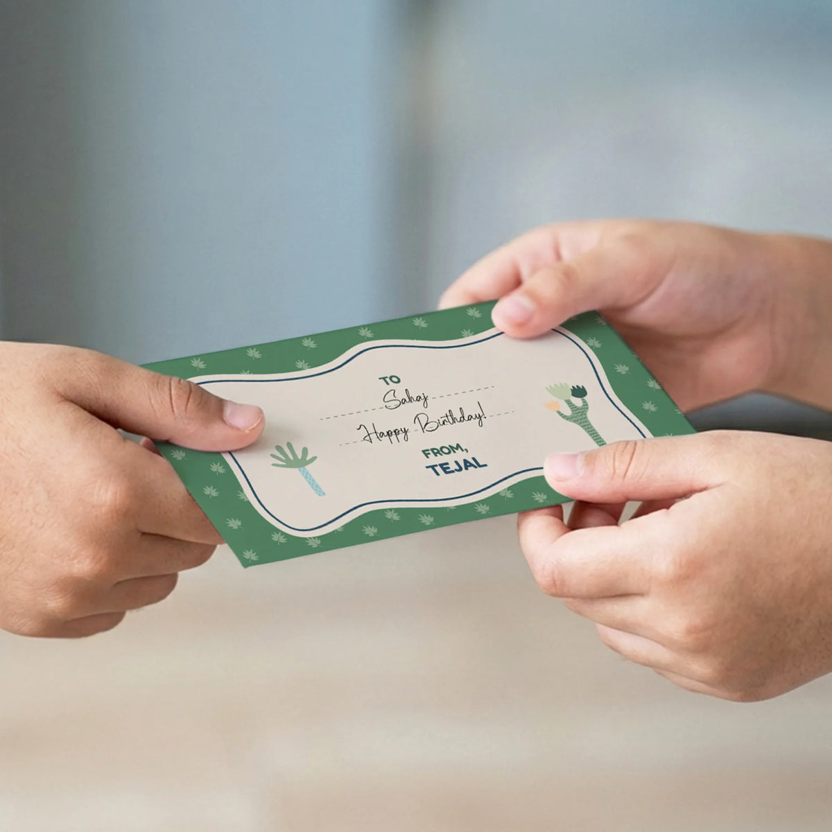 Personalised Nature & I Money Envelopes (Set of 10) - image 4