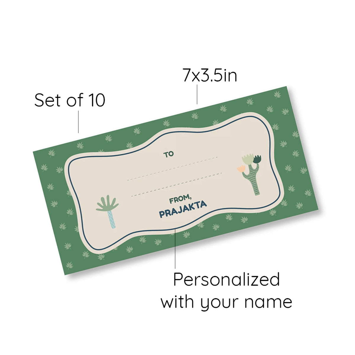 Personalised Nature & I Money Envelopes (Set of 10) - image 6
