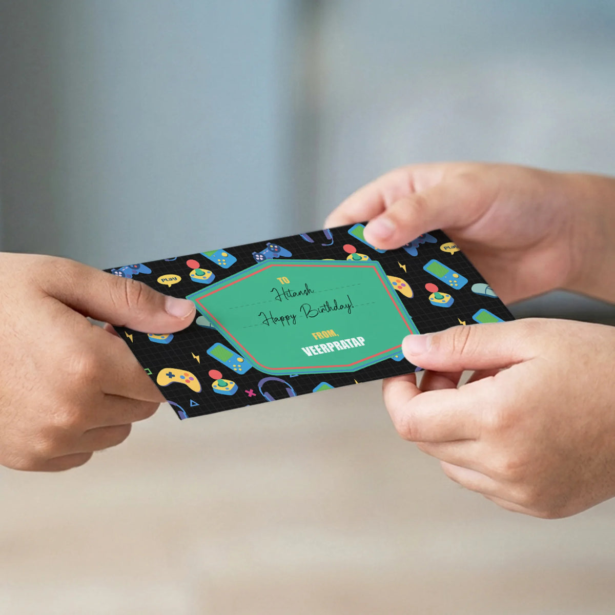 Personalised Video Game Money Envelopes (Set of 10) - image 4