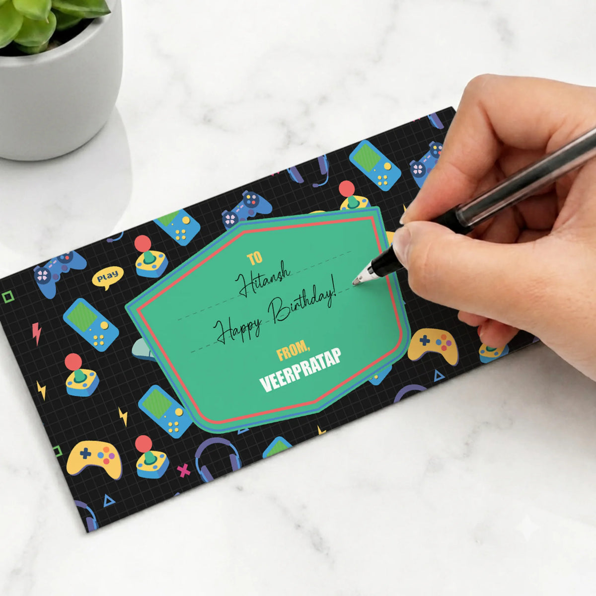 Personalised Video Game Money Envelopes (Set of 10) - image 5