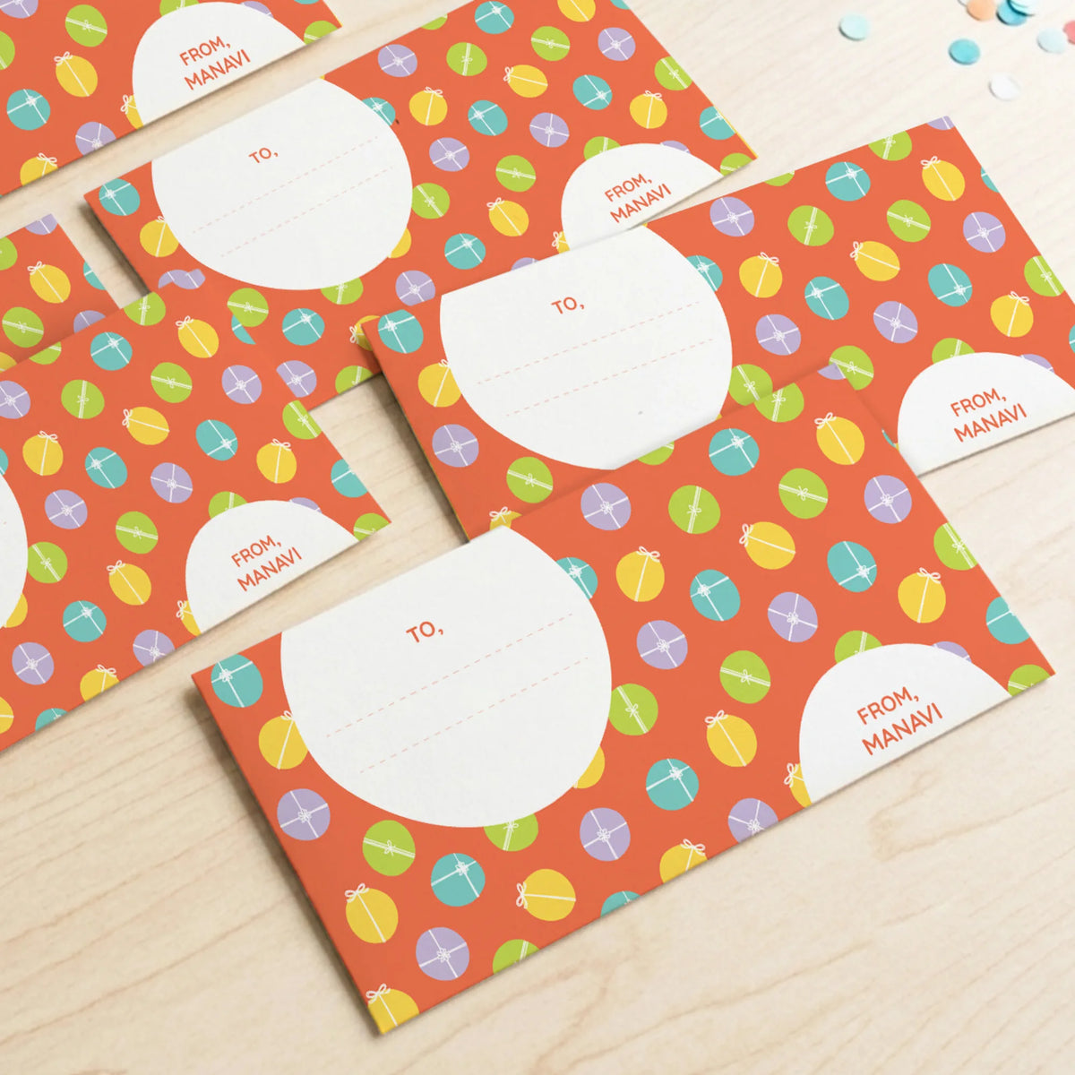 Personalised Zooboo Kids Money Envelopes (Set of 10) - image 2