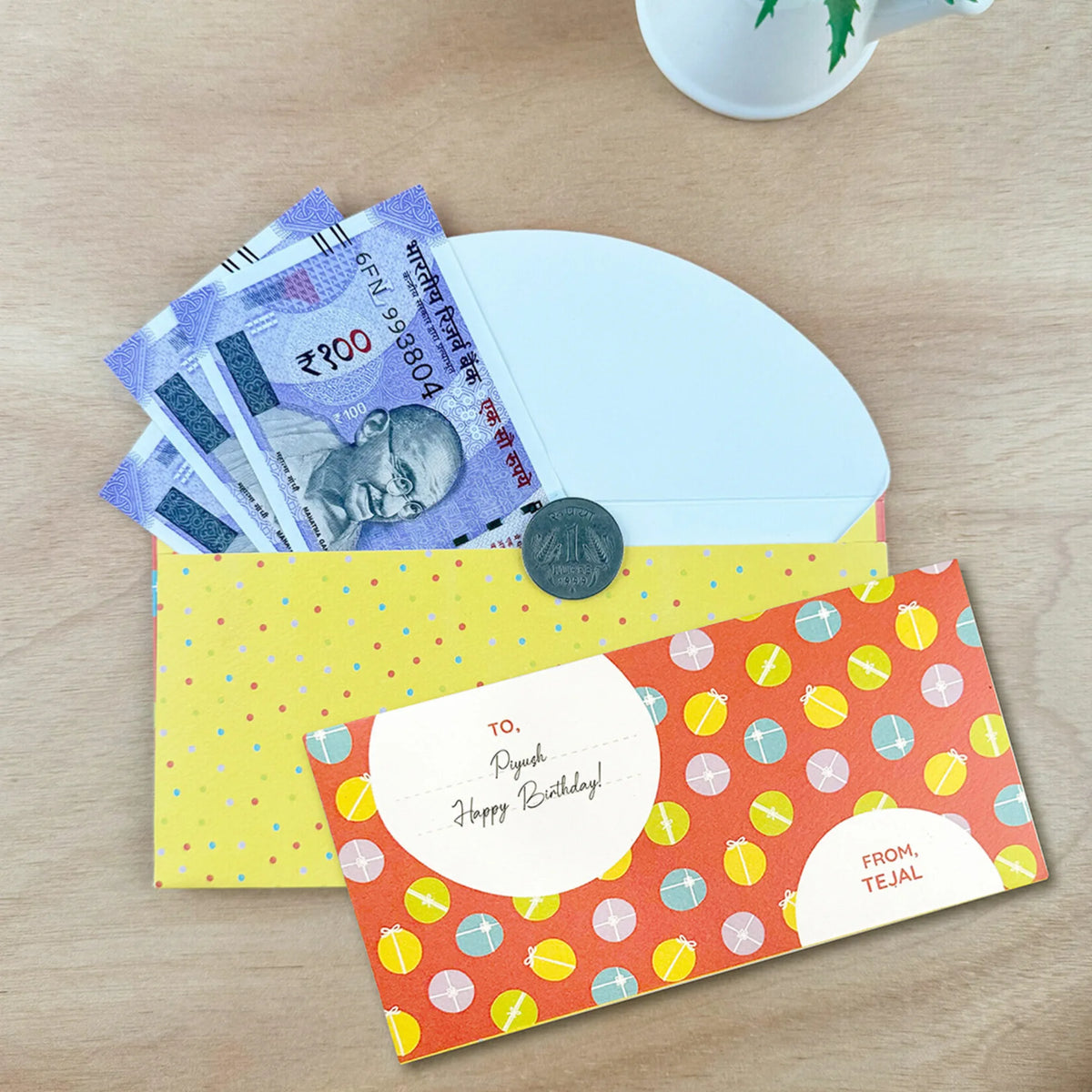 Personalised Zooboo Kids Money Envelopes (Set of 10) - image 3