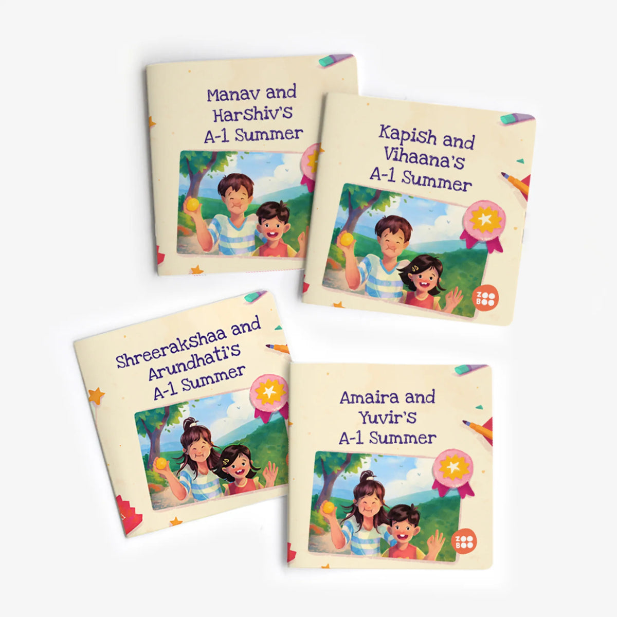 Personalised A1 Summer Storybook for Kids – image 4