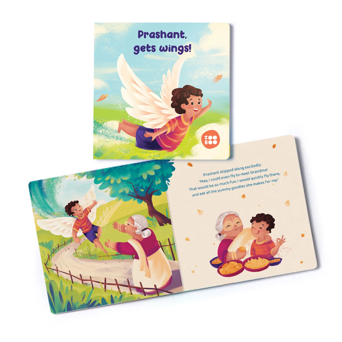 Personalised Gets Wings Storybook for Kids – image 2