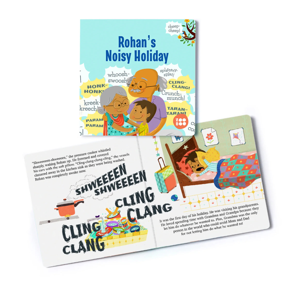 Personalised Noisy Holiday Storybook for Kids – image 2