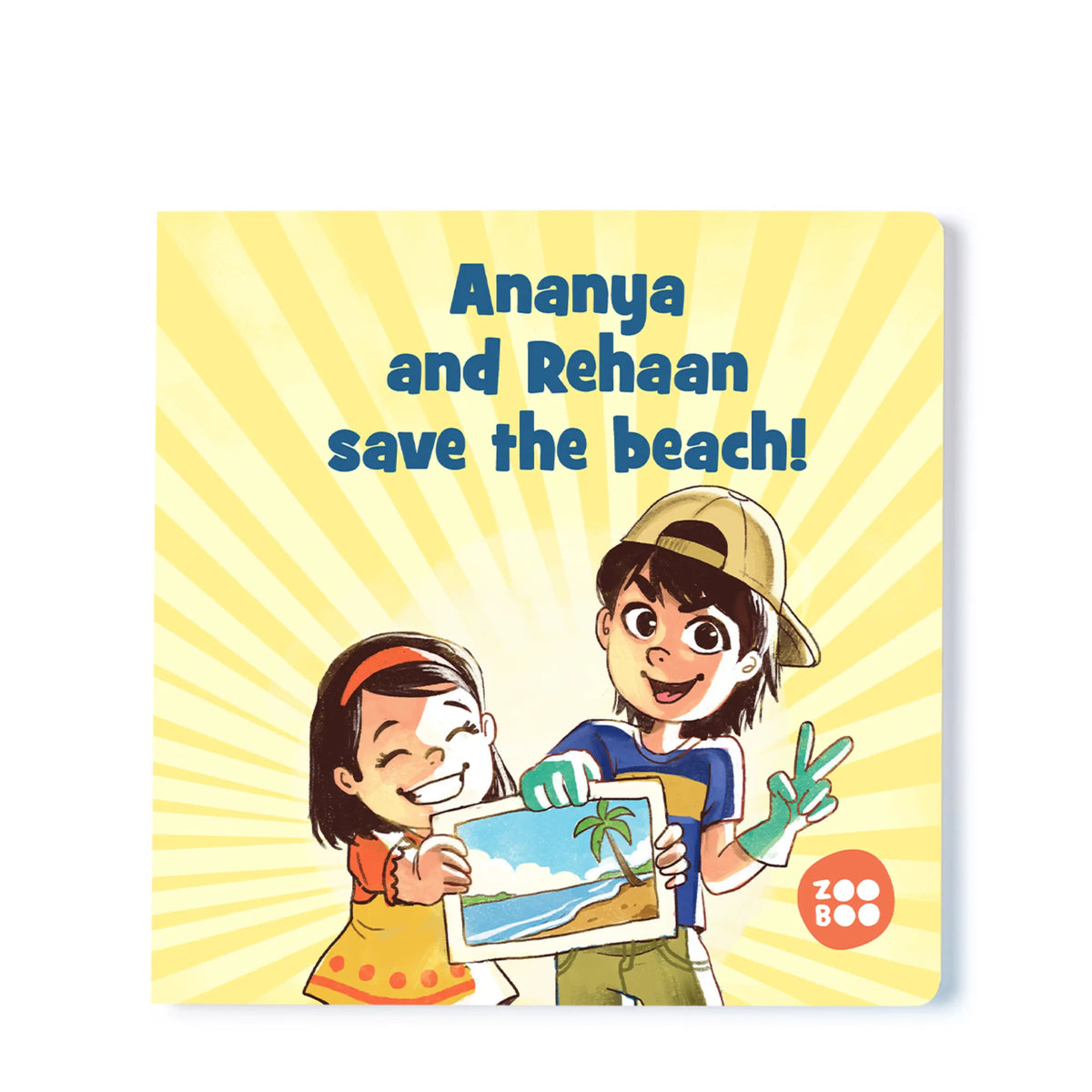 Personalised Save the Beach Storybook for Kids – image 1