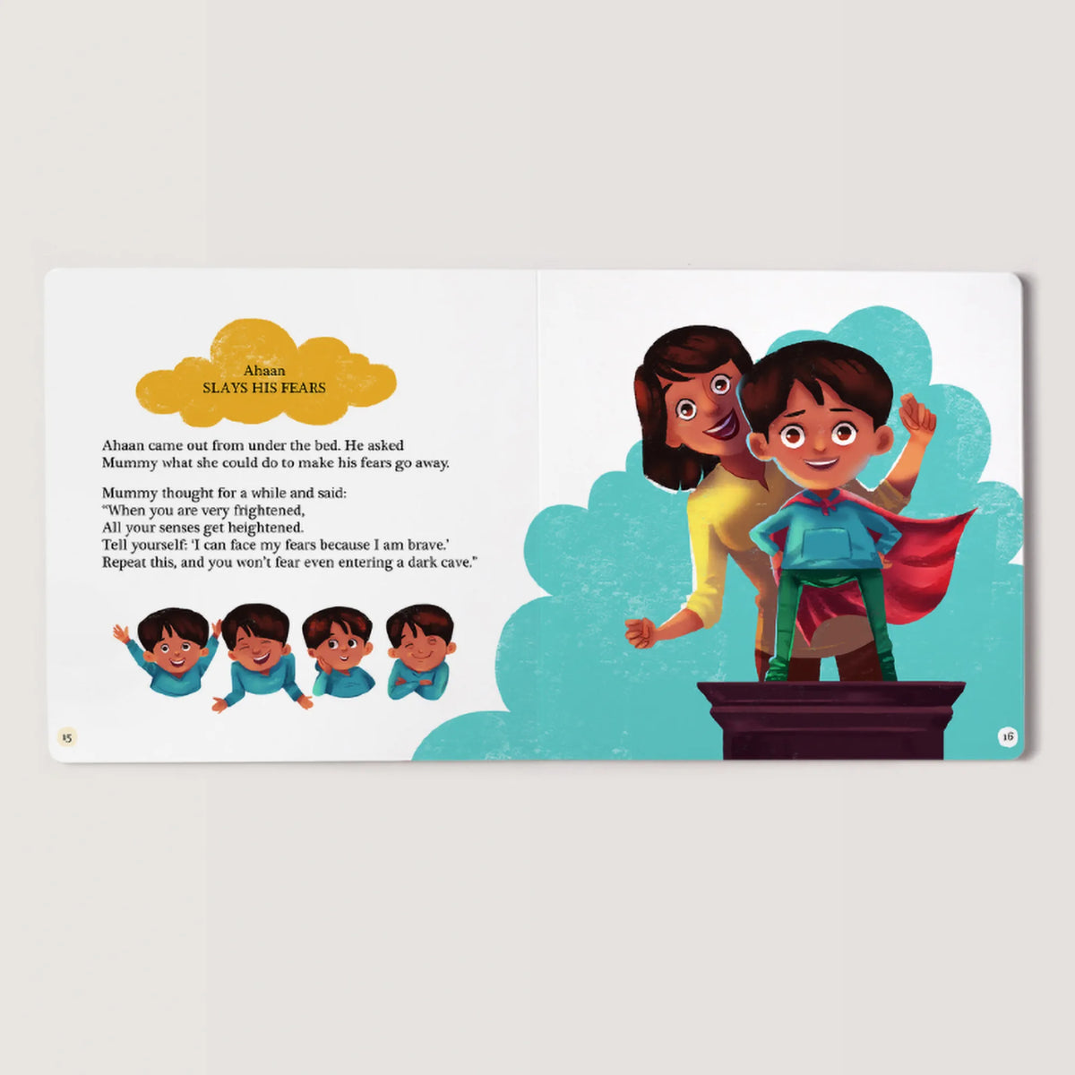 Personalised Slays the Fear Monster Storybook for Kids – image 7