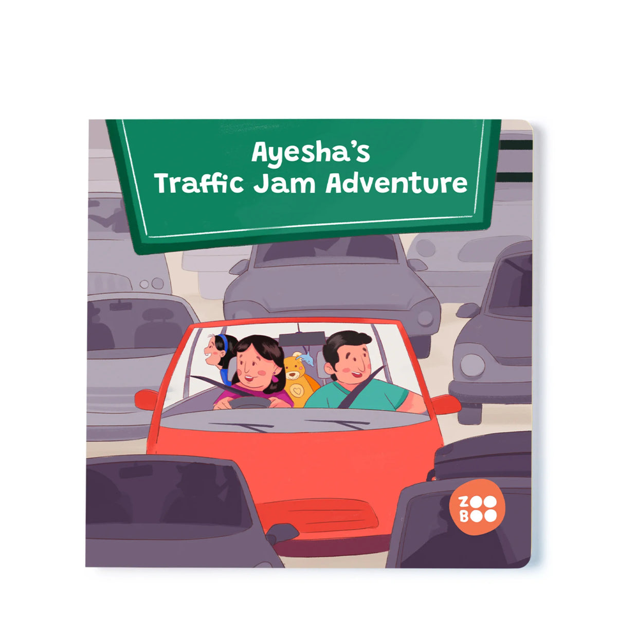 Personalised Traffic Jam Adventure Storybook for Kids – image 1