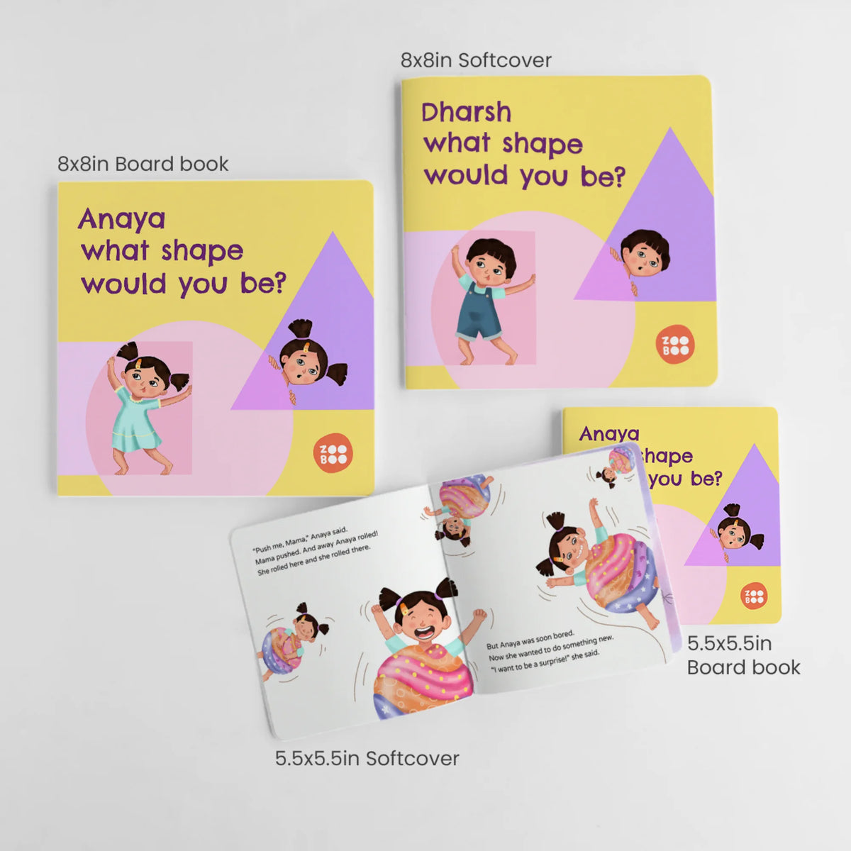 Personalised What Shape Would You Be? Storybook for Kids – image 3