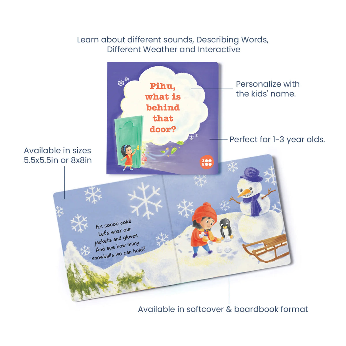 Personalised What’s behind that door?! Storybook for Kids – image 5