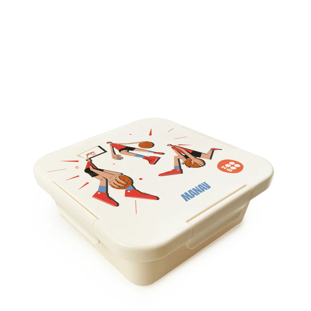 Personalised Basketball Fever Boy Snack Box for Kids - image 1