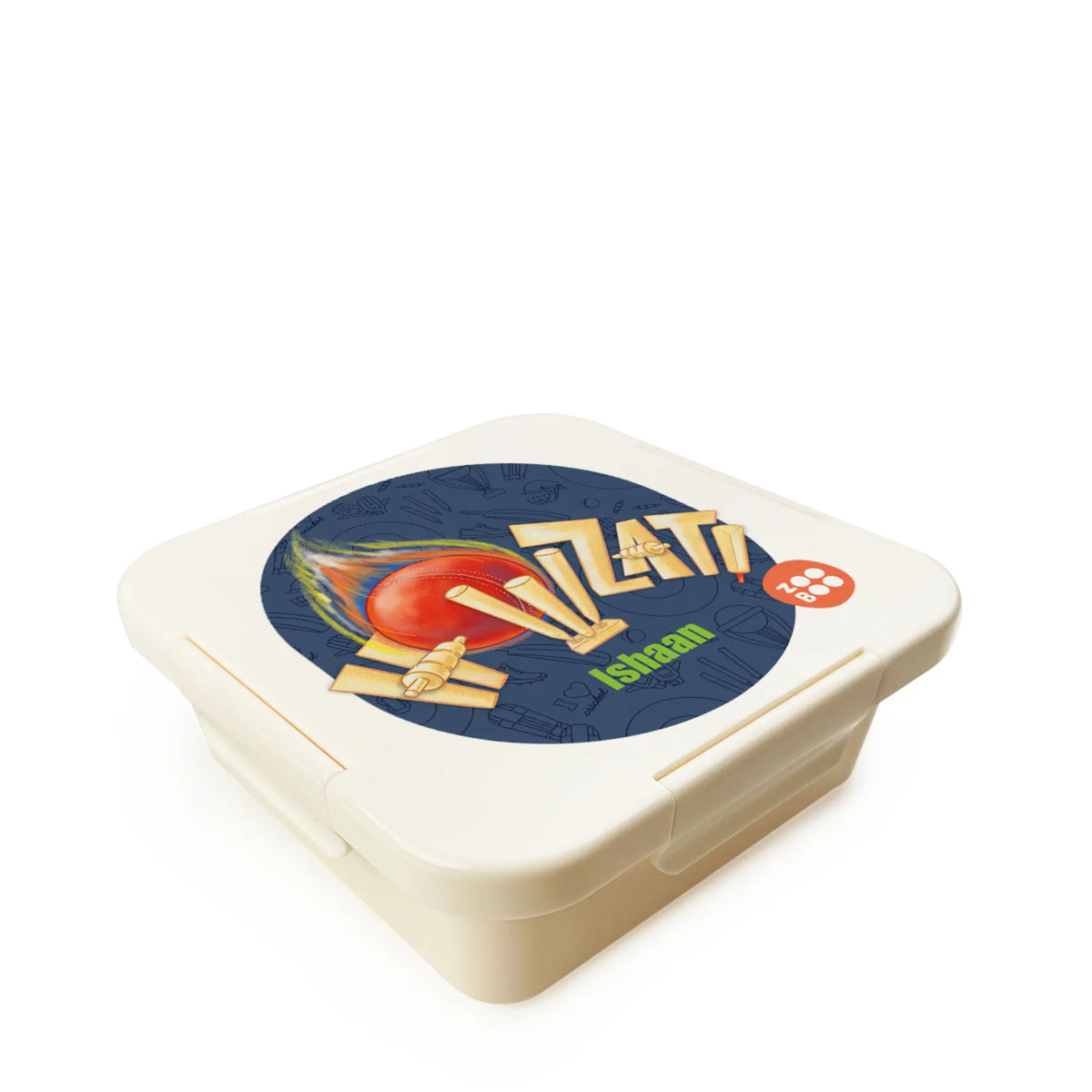 Personalised Cricket Buzz Snack Box for Kids - image 1