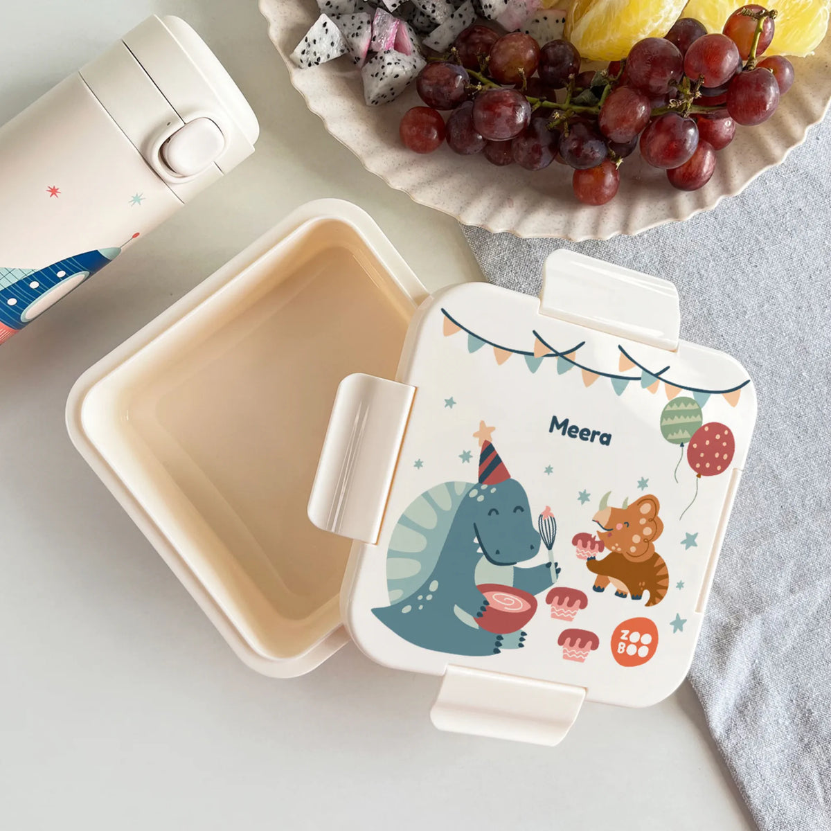 Personalised Dino Party Snack Box for Kids - image 2