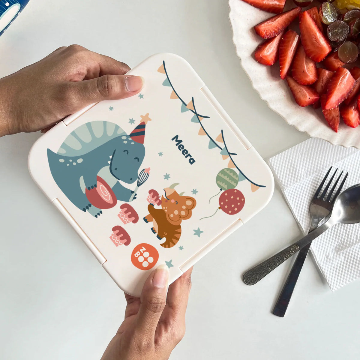 Personalised Dino Party Snack Box for Kids - image 3