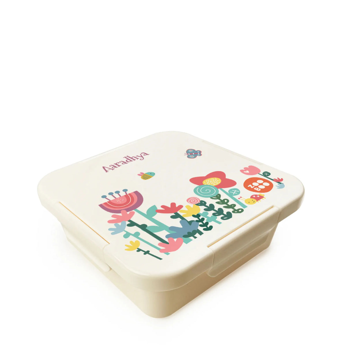 Personalised Flower Power Snack Box for Kids - image 1