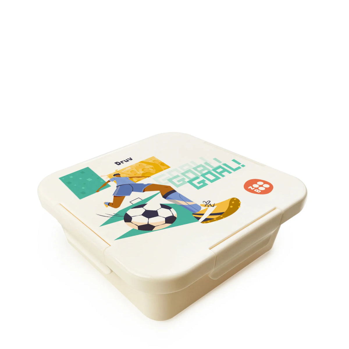 Personalised Football Goals Boy Snack Box for Kids - image 1