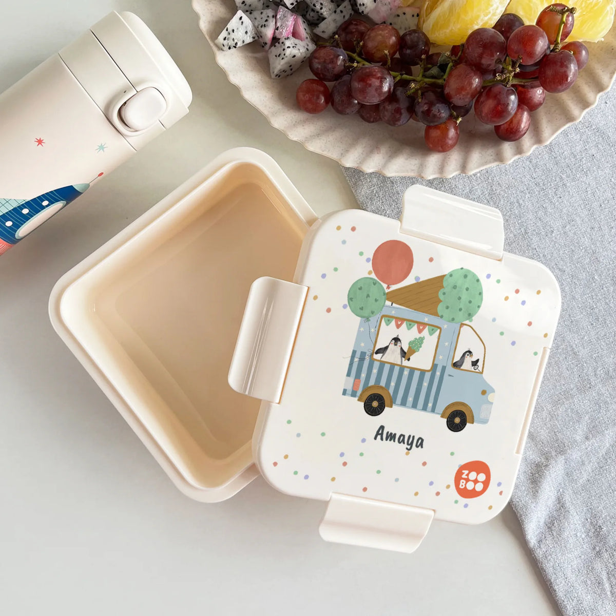 Personalised Ice Cream Fun Snack Box for Kids - image 2
