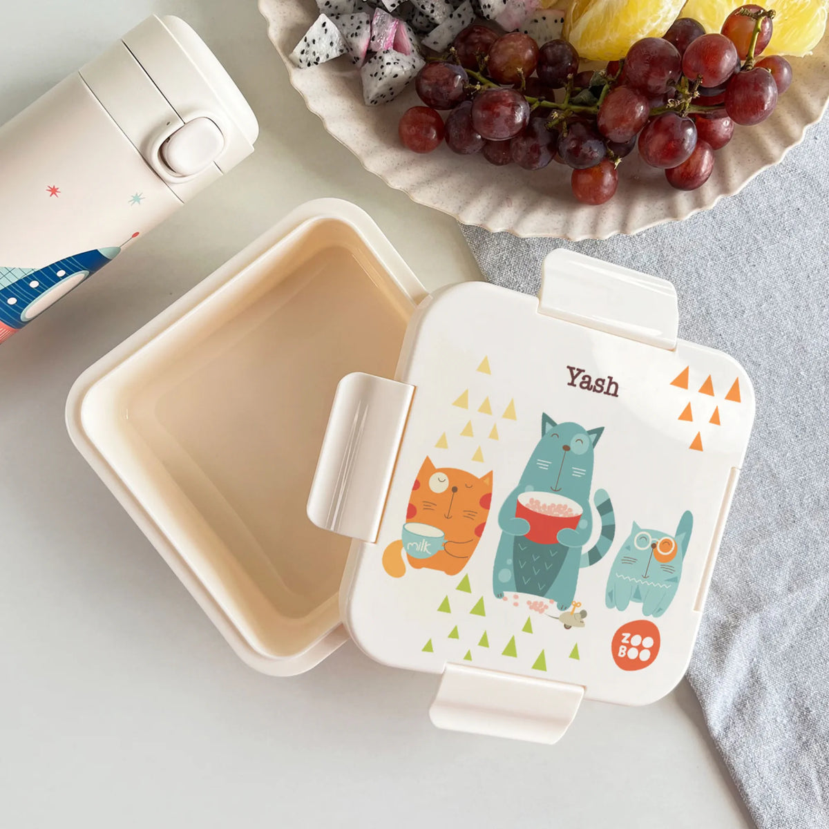 Personalised Kitty Cat Snack Box for Kids - image 2