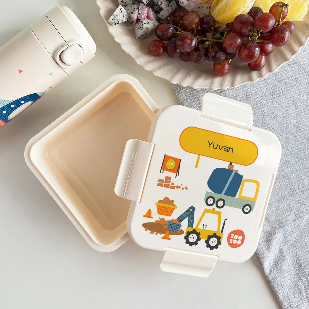 Personalised Let's Build Snack Box for Kids - image 2