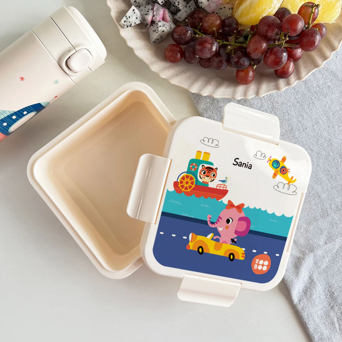 Personalised Let's Travel Snack Box for Kids - image 2