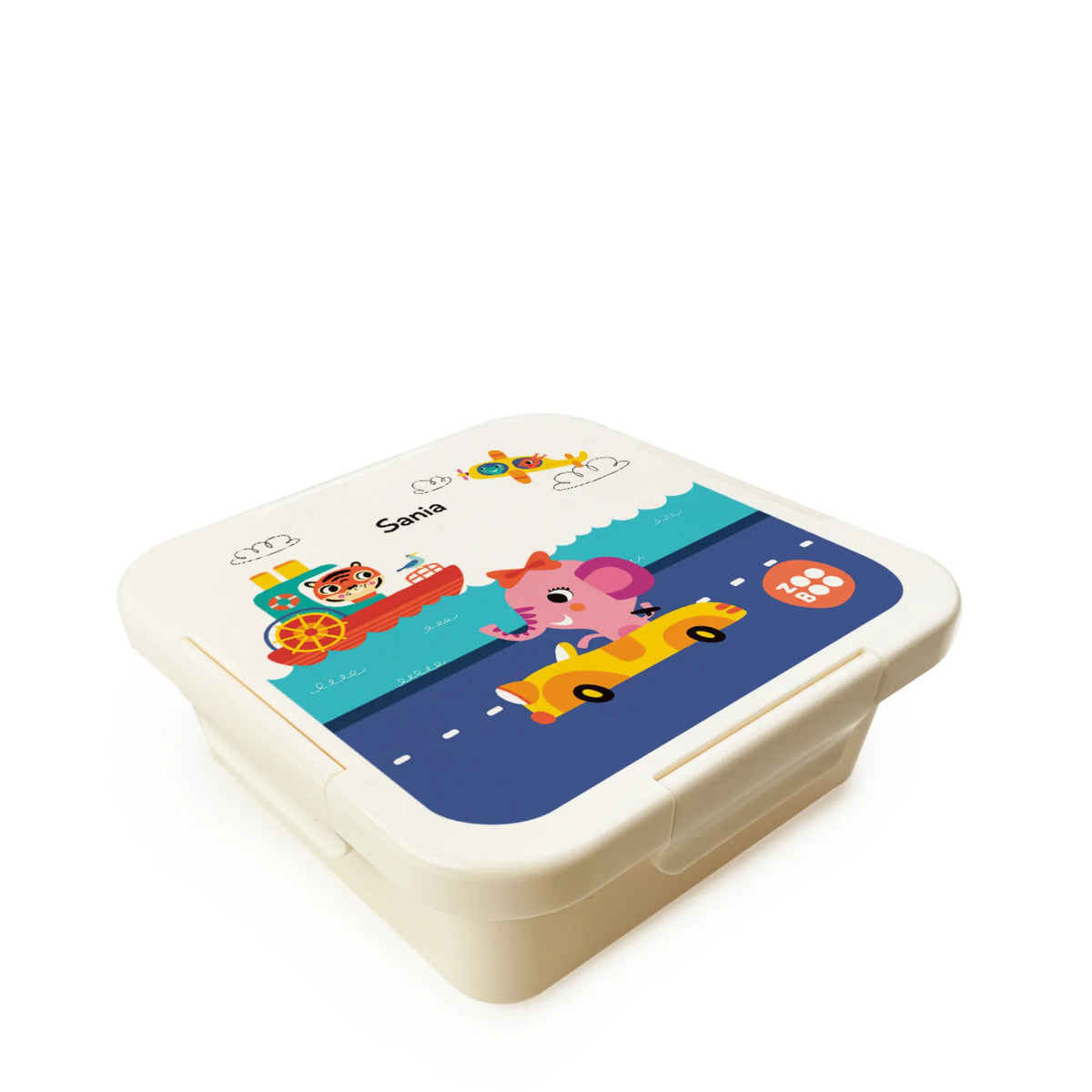 Personalised Let's Travel Snack Box for Kids - image 1