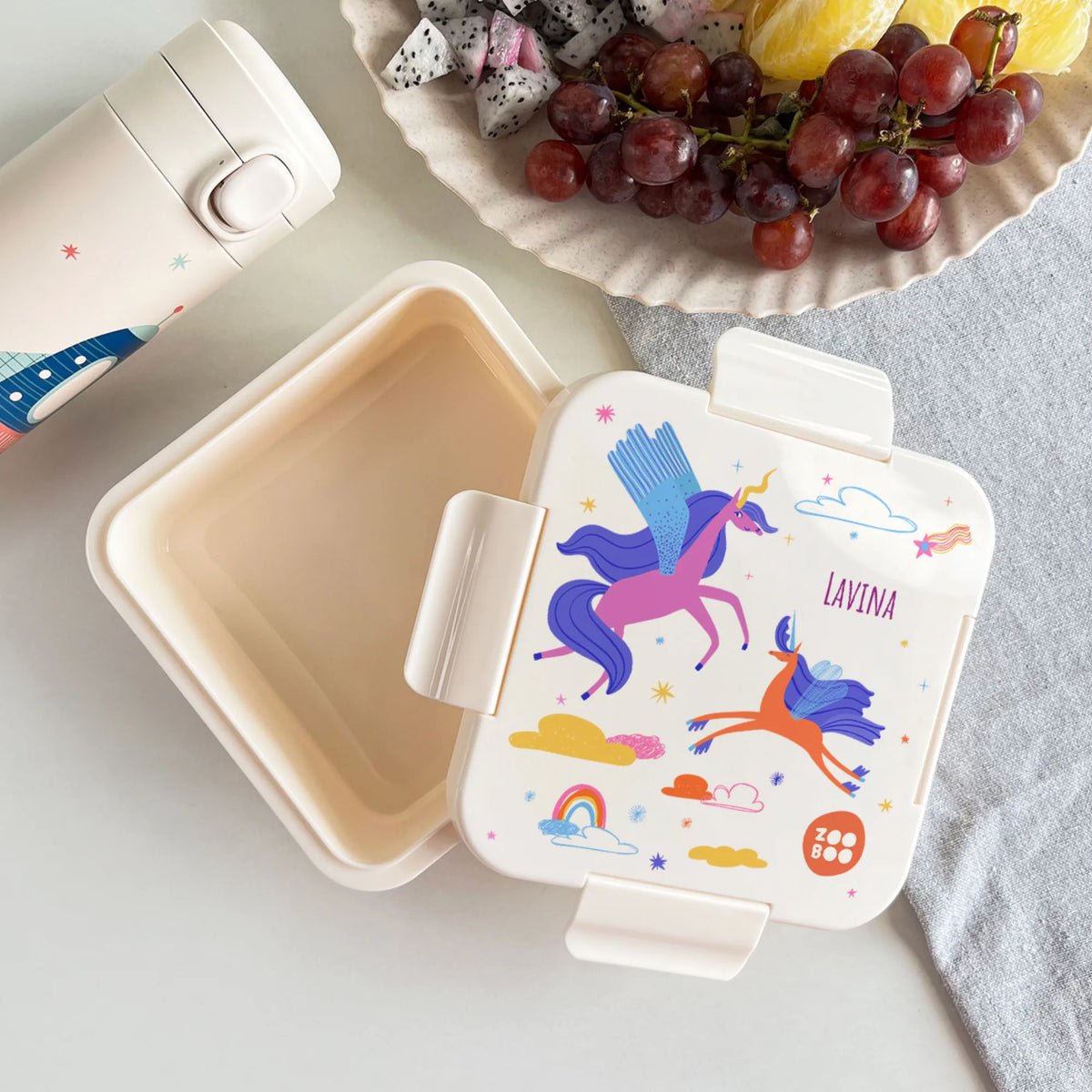 Personalised Magical Unicorn Snack Box for Kids - image 2