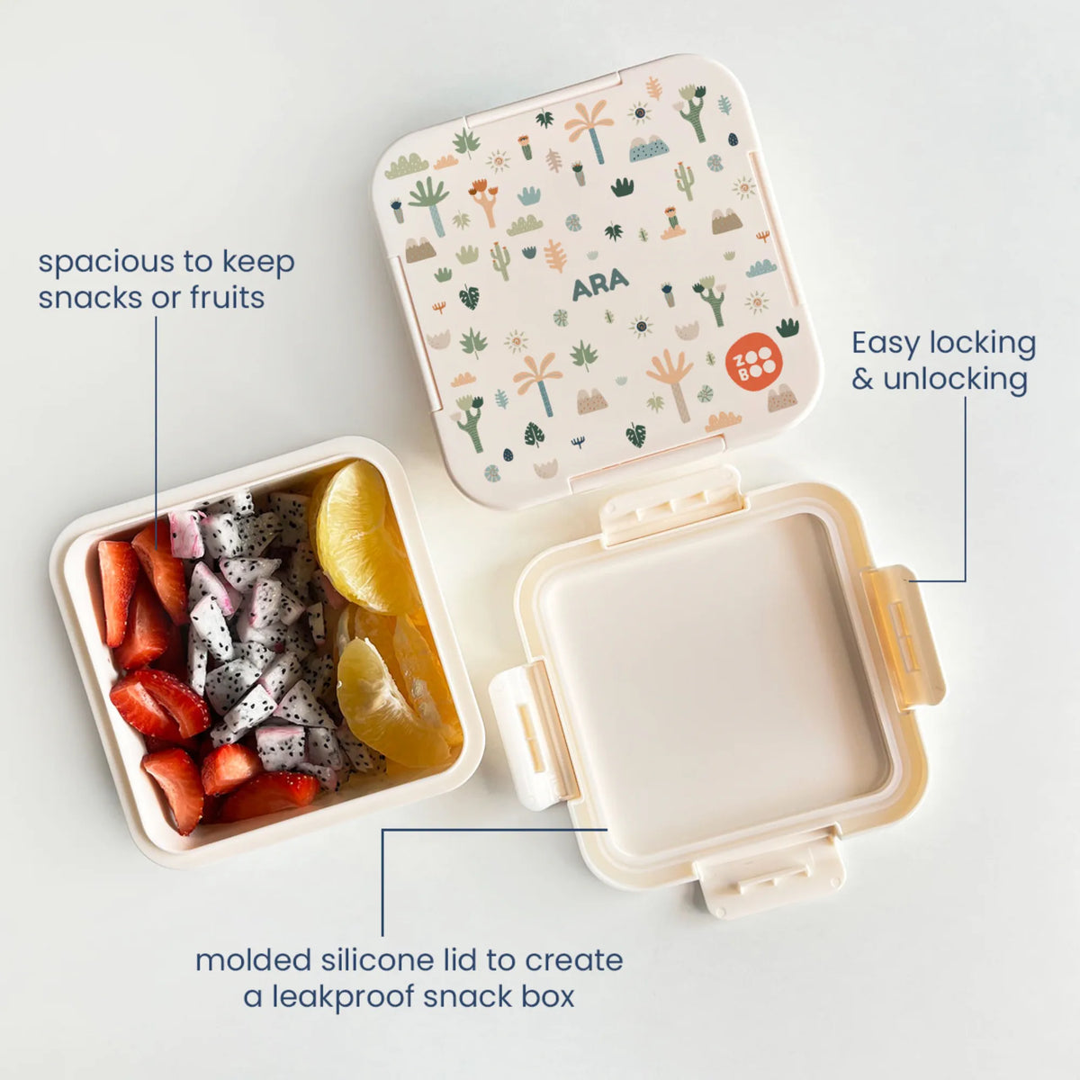 Personalised Nature & I Snack Box for Kids - image 4